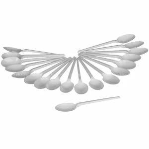 Ложка одноразовая чайная белая (артикул: 061200013) купить в разделе «Одноразовые столовые приборы».